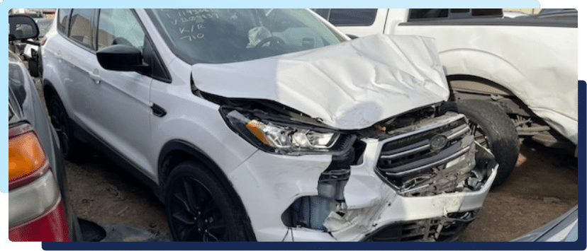 ford totaled car ford totaled car