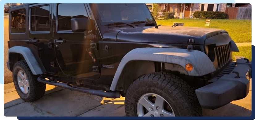 jeep hail damage sold to carbrain jeep hail damage sold to carbrain